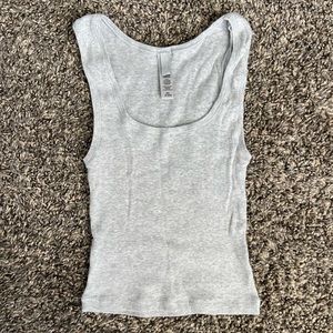 Skims women’s tank top - light heather grey